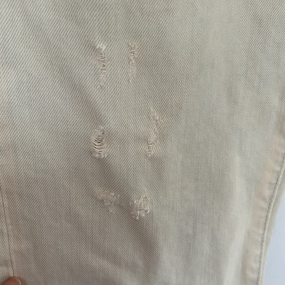DENIM & SUPPLY - Ralph lauren grunge white destroyed straight jeans size 38x32 - Picture 6 of 8